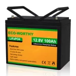 LiFePO4 12V 100Ah Lithium Iron Phosphate Battery